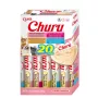 Mitrie kaķu gardumi INABA Churu Variety Box Seafood — 20 x 14 g tūbiņas, zivju pasta, bez graudiem, bez cukura un bez lipekļa