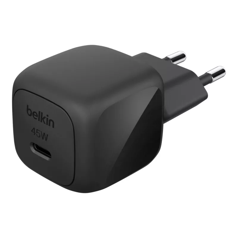 USB-C lādētājs Belkin BOOST Charge 45W PowerDelivery PPS, viena porta USB-C PD lādētājs