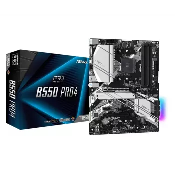 Mātesplate ASRock B550 PRO4 AMD B550 Socket AM4 ATX