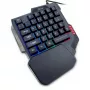 Inter-Tech KB-3035 spēļu tastatūra USB QWERTY melna