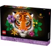 Konstrukcijas rotaļlieta LEGO Art Fauna Collection Tiger komplekts 31217 - uzbūvējams tīģera modelis