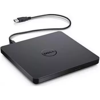 Ārējais DVD diskdzinis Dell DW316 USB 2.0, plāns pārnēsājams optiskais diskdzinis CD/DVD lasīšanai un rakstīšanai
