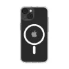 Case SheerForce MagSafe Anty-mikrobiologic for iPhone 13, caurspīdīgs
