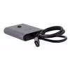 Dokstacija Unitek D1078A — USB-C centrmezgls, 2x USB-C ieeja, 1x USB-C izeja, 100 W PD, 4K atbalsts, 3480×2160 maks., pelēka
