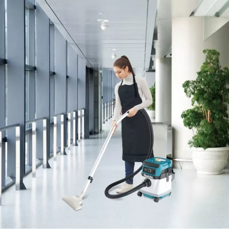 Makita DVC150LZ akumulatora putekļsūcējs 15L mitrai+sausai tīrīšanai (bez akumulatora/lādētāja) (DVC150LZ)