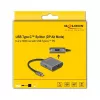 DeLOCK USB Type-C sadalītājs DP Alt Mode uz 2 x HDMI MST 3840x2160
