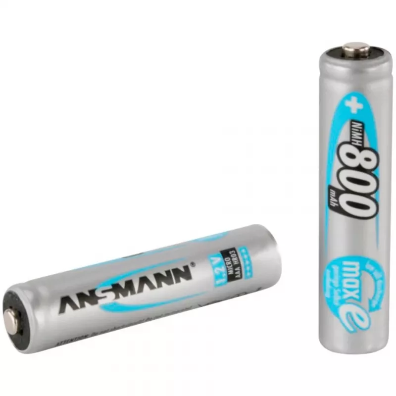 1x4 Ansmann maxE NiMH uzlādējamās baterijas Micro AAA 800 mAh 5035042