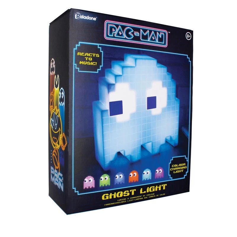 Galda LED lampiņa Paladone Ghost Light PP4336PMV3 Pac-Man dizainā