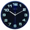 NeXtime klok 3053bl Dash Blue, Ø 35 cm, sienas, zils