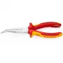 Knipex adatknaibles gar. 200 mm forma 2 40° vītņotas VDE daudzkomponenšu apvalki