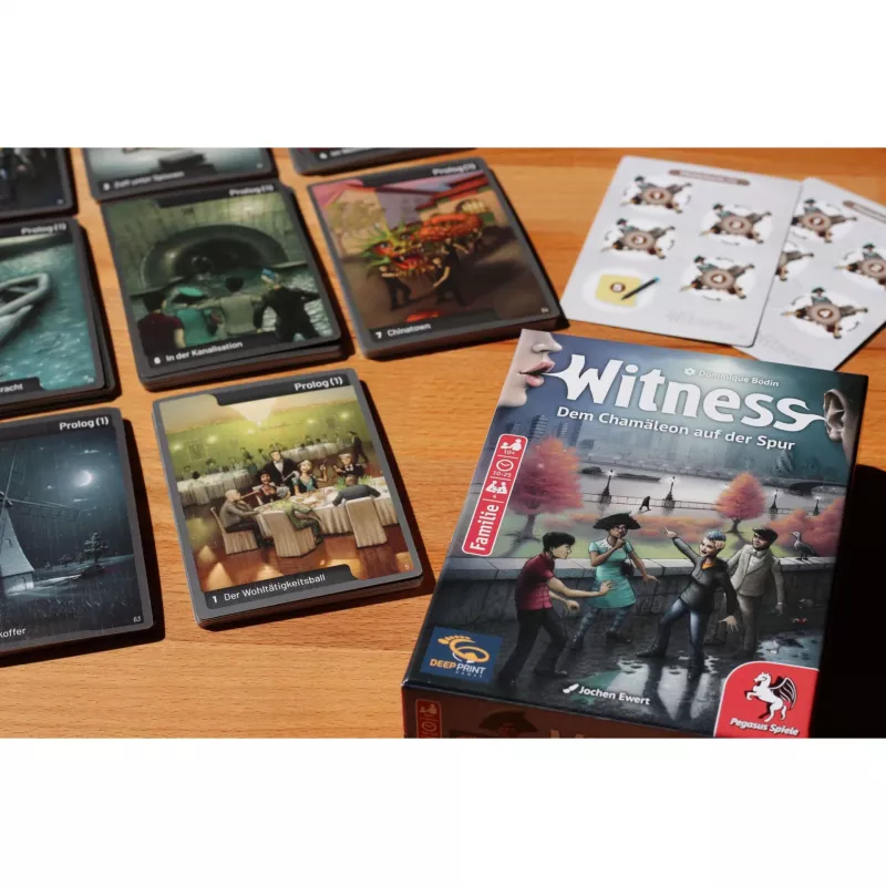Deep Print Games: Witness - On the Chameleon's Trail, puzzle spēle