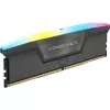 DIMM 64 GB DDR5-6000 (4x 16 GB) Quad-Kit, atmiņa melna, CMH64GX5M4B6000C36, Vengeance RGB, INTEL XMP