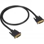 DVI kabelis Sharkoon DVI-D/DVI-D (24+1) 1 m