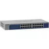 NETGEAR GS524-300EUS tīkla komutators Nepārvaldāms Gigabit Ethernet (10/100/1000) Pelēks
