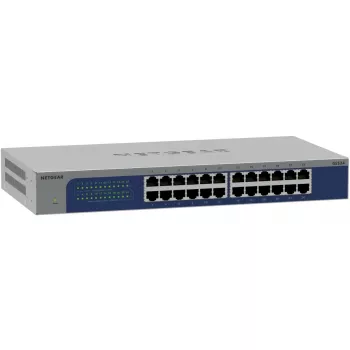 NETGEAR GS524-300EUS tīkla komutators Nepārvaldāms Gigabit Ethernet (10/100/1000) Pelēks