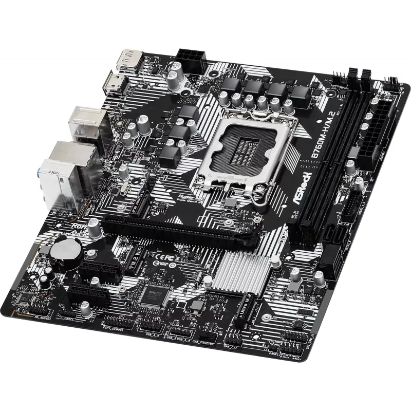 ASRock B760M-HDV/M.2 DDR5 Micro-ATX mātesplate