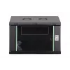 Pie sienas stiprināms 19 collu statīva skapis DIGITUS Dynamic-N DN-37101 — 7U, 600x450 mm, IP20, atslēgas slēdzene, nesamontēts