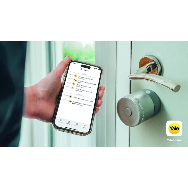 Viedās durvju slēdzene Yale Linus Smart Lock L2 Lite Melna