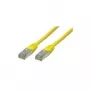 S/CONN 5m RJ45 tīkla kabelis dzeltens Cat6 S/FTP (S-STP)