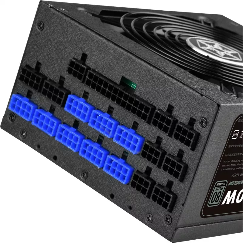 Silverstone SST-ST1500-TI v1.1 barošanas bloks 80 PLUS Titanium, modulārs - 1500 W (SST-ST1500-TI v1.1)