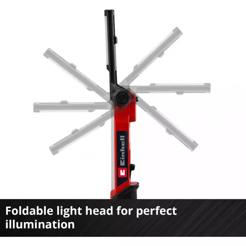 Power X-Change bezvada gaismeklis TE-CL 18/1000 S Li - Solo, 18 V, LED gaisma sarkana, bez akumulatora un lādētāja