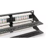 DIGITUS - Sadales panelis - RJ-45 X 48 - Pelēks, RAL 7035 - 2U - 48 porti (DN-91648U)