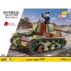 Cobi Building Blocks Light Tank 7TP modelis, 669 detaļas, COBI-2661