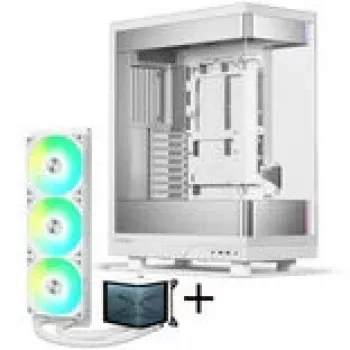 PHANTEKS Evolv X2 + TRYX PANORAMA ARGB pilnīga šķidrās dzesēšanas sistēma - balta, 360 mm