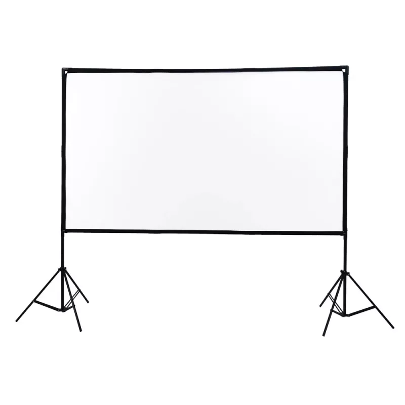 Extralink salokāms projekcijas ekrāns 100 PSF-100, 16:9, 220x125cm, Balts