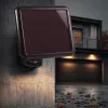 Maclean MCE442 saules lampa LED prožektors ar kustības sensoru, prožektors uzstādīšanai pie sienas, krēslas sensors, IP44, 6W, 6000K