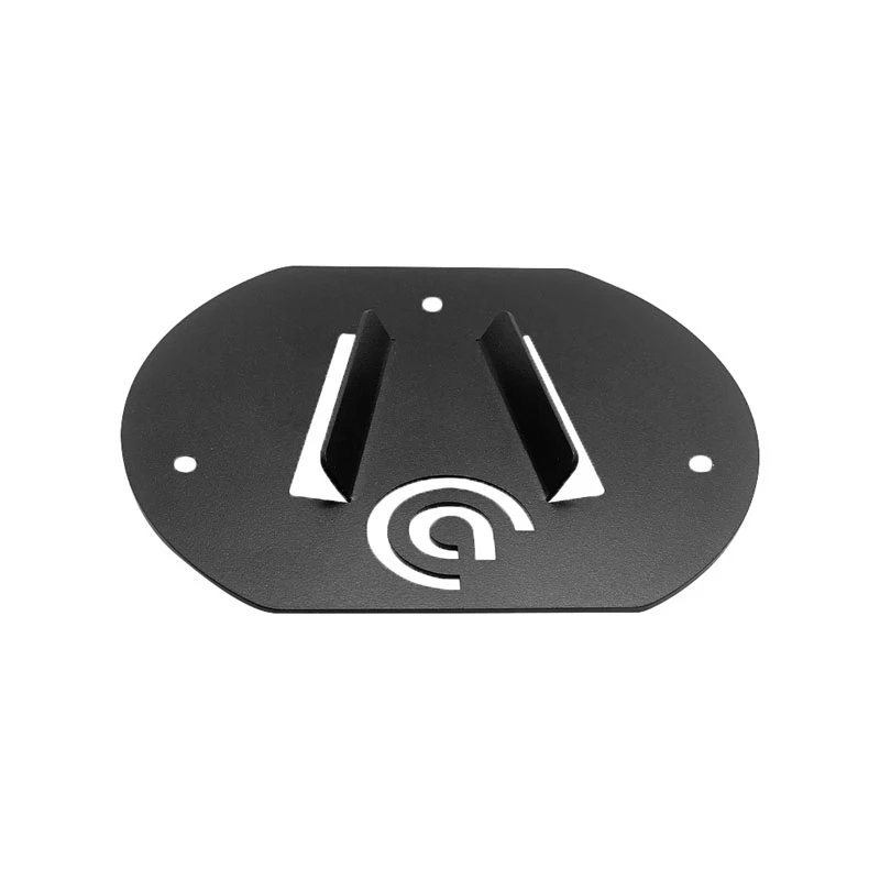 Sacīkšu stūres statīvs Asetek 40-035-0035001 — tērauds, melns, 140×1,5×120 mm