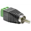 RCA savienotāju adapteris DeLOCK 65417 Melns Zaļš Sudrabains