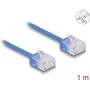 Tīkla kabelis DeLOCK RJ45 Cat.6 UTP 1m Zils