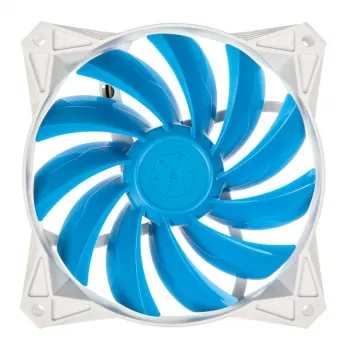 SilverStone SST-FQ122 120 mm korpusa ventilators — balts