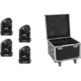 LED komplekts EUROLITE TMH-S90 4x ar transporta koferi — EUROLITE TMH-S90 4 vienības