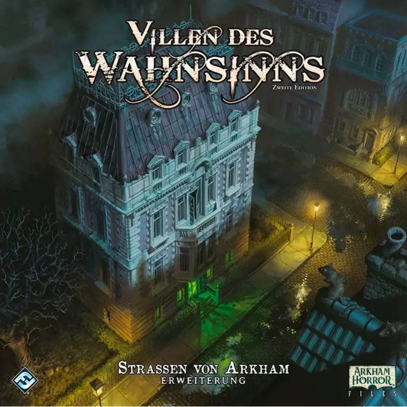 Mansions of Madness - The Streets of Arkham, galda spēles paplašinājums, 2. izdevums