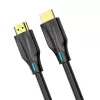 HDMI kabelis Vention AANBJ HDMI 2.1 48 Gbit/s 5 m, HDMI Type A spraudnis–vīrišķais, Melns