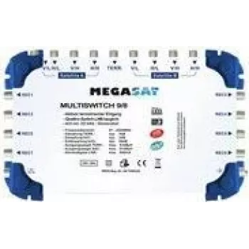 Satelītu multisavienotājs Megasat 0600151 ar 9 ieejām un 8 izejām