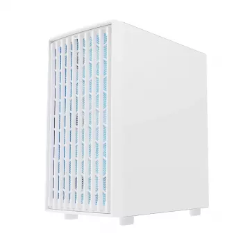 PC case MODECOM BREEZE ARGB Flow MIDI Melns — ATX, 3x140mm front + 1x140mm rear, tempered glass, USB-C