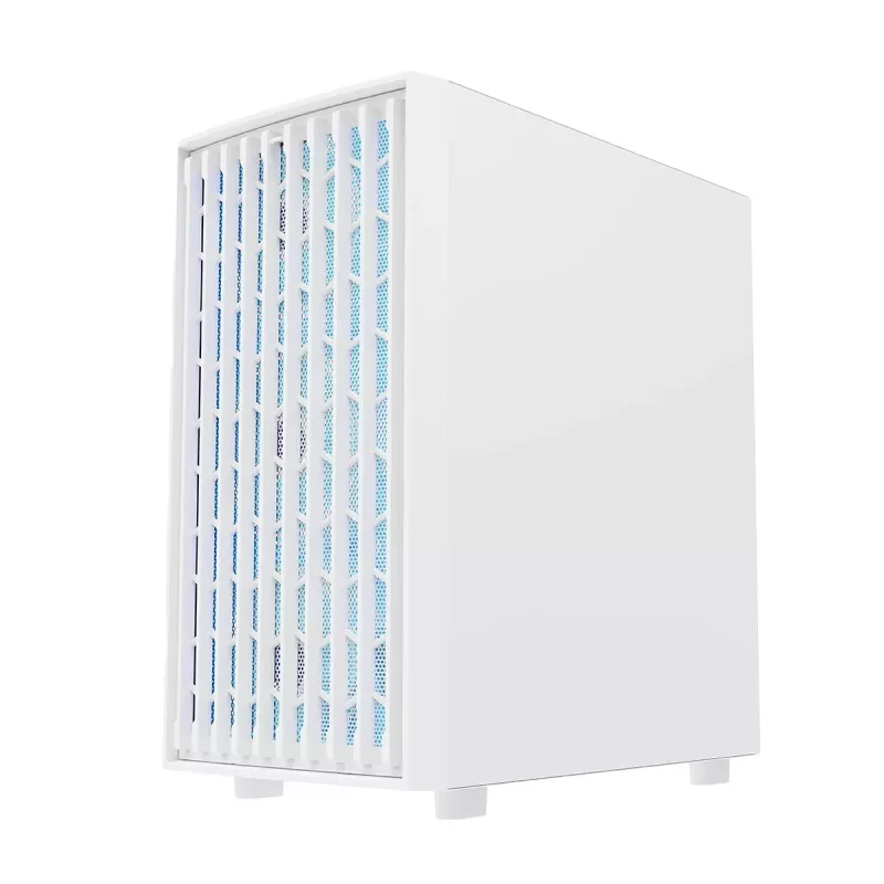 PC case MODECOM BREEZE ARGB Flow MIDI Melns — ATX, 3x140mm front + 1x140mm rear, tempered glass, USB-C