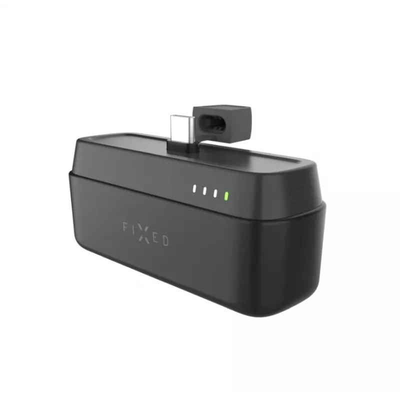 Pārnēsājams ārējais akumulators FIXED FIXZEN-5PL-BK, 5000 mAh, USB-C 20W (5V/3A, 9V/2.22A, 12V/1.67A)