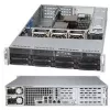 2HE Supermicro korpuss SuperChassis 2U CSE-825TQC-R1K03WB