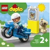 Rotaļu motocikla komplekts LEGO Duplo Policija 10967 ar kustīgiem riteņiem un policista figūru