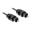 Toslink audio kabelis DeLOCK 82880 2m Melns