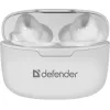 Defender TWINS 903 Bluetooth austiņas, baltas