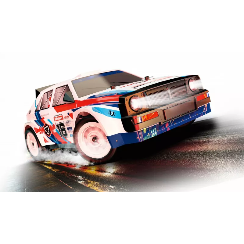 Amewi LR16 Rallye Drift transportlīdzeklis tālvadāms RC modelis rallija automašīna Elektromotors 1:16 (21092)