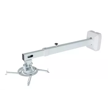 Sienas stiprinājums AVTEK WallMount Next 1200 — tērauds, balts, teleskopisks, 360° pagriežams, slīpums ±42°, maks. slodze 20 kg