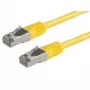 Tīkla kabelis ROLINE S/FTP (PiMF) Patch Cord Cat.6 RJ-45 5,0 m dzeltens