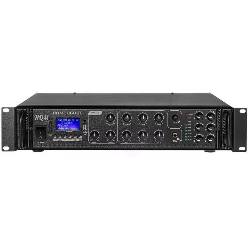 Radio pastiprinātājs HQM2060BC — FM, MP3, Bluetooth, 60W