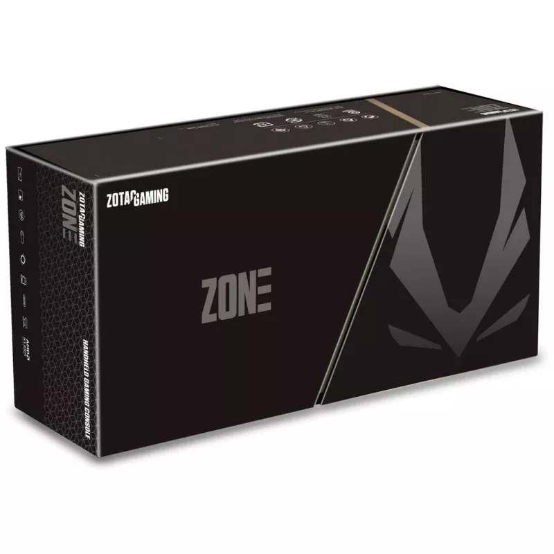Pārnēsājama spēļu konsole Zotac Zone 512 GB Wi-Fi 7 collas 3300 MHz melna